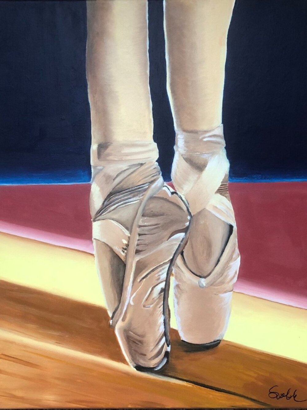 Original Ballerina Painting
